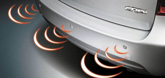 Парктроник на Renault Sandero – установка заднего и переднего